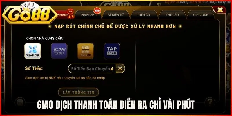 Go88 - Cổng Game Bài Đổi Thưởng Đáng Trải Nghiệm 2026 9 Sunwin Giao dịch thanh toán diễn ra chỉ vài phút