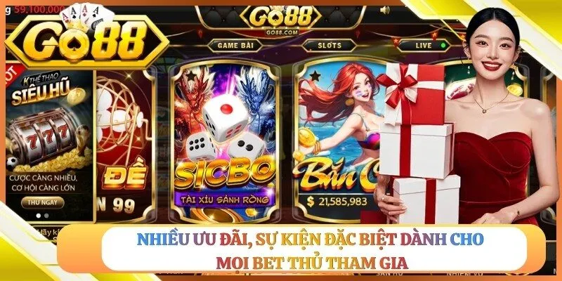 Trang chủ 3 Sunwin Nhiều ưu đãi, sự kiện đặc biệt dành cho mọi bet thủ tham gia
