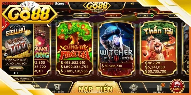 Jackpot trúng thưởng lớn gây ấn tượng mạnh