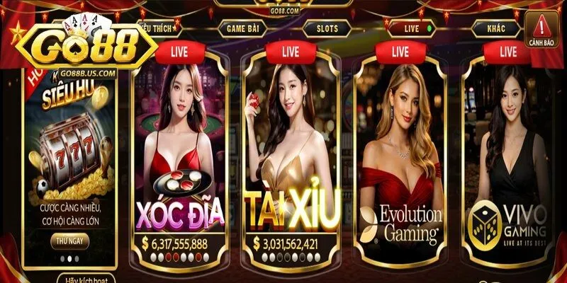 Giao diện luôn đổi mới từng ngày, bắt kịp xu hướng game mới