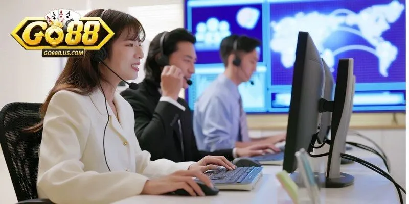 Chat trực tuyến là kênh liên hệ phổ biến với bộ phận chăm sóc khách hàng Go88