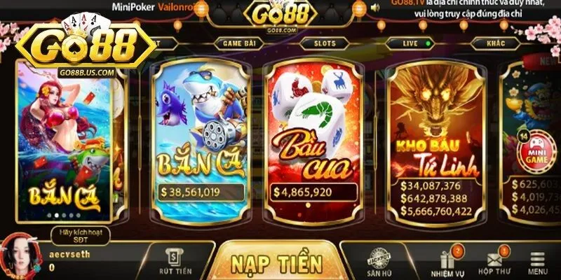 Giới thiệu Go88 2026 về kho game độc bản và hấp dẫn 