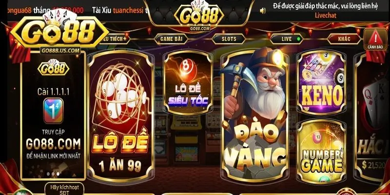 Lô đề trực tuyến là một hình thức giải trí hấp dẫn tại Go88