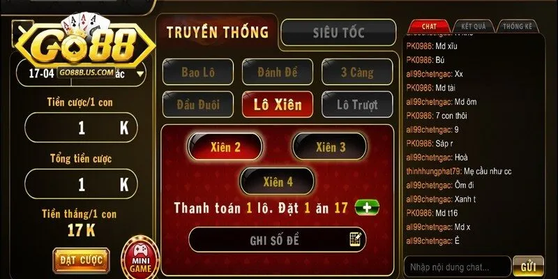 Cược xiên là sự lựa chọn hoàn hảo cho người muốn chinh phục thưởng khủng