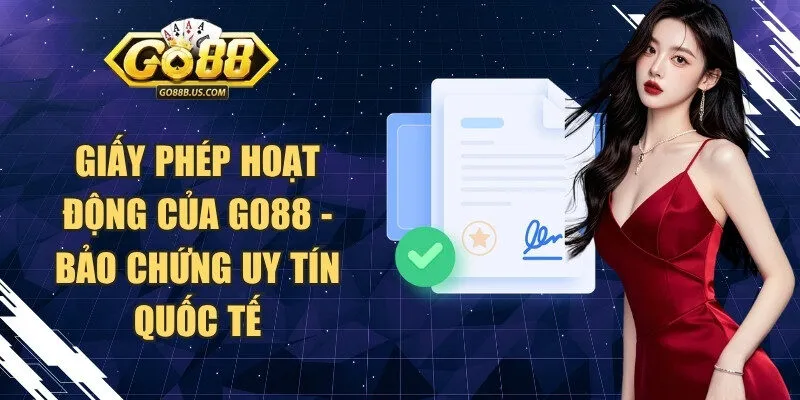 Giấy phép hoạt động của Go88