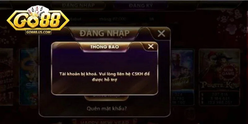 Xác định chính xác nguyên nhân khiến Go88 bị lỗi đăng nhập